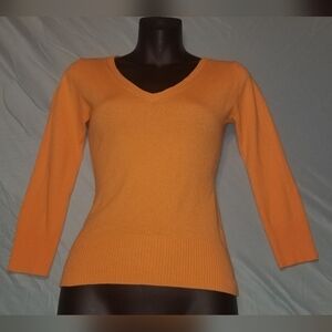 ORANGE V Neck Sweater Shirt from H&M Free